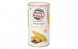 Aum Fresh Freeze Dried Sweet Corn   Tin  50 grams